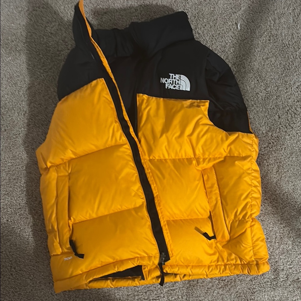The North Face Men's Yellow Puffer Jacket